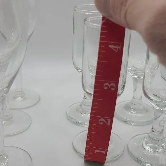 Vintage Champagne Flutes and Shot glasses - Picture 5 of 6